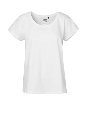 Open image in slideshow, Ladies Loose Fit T-Shirt
