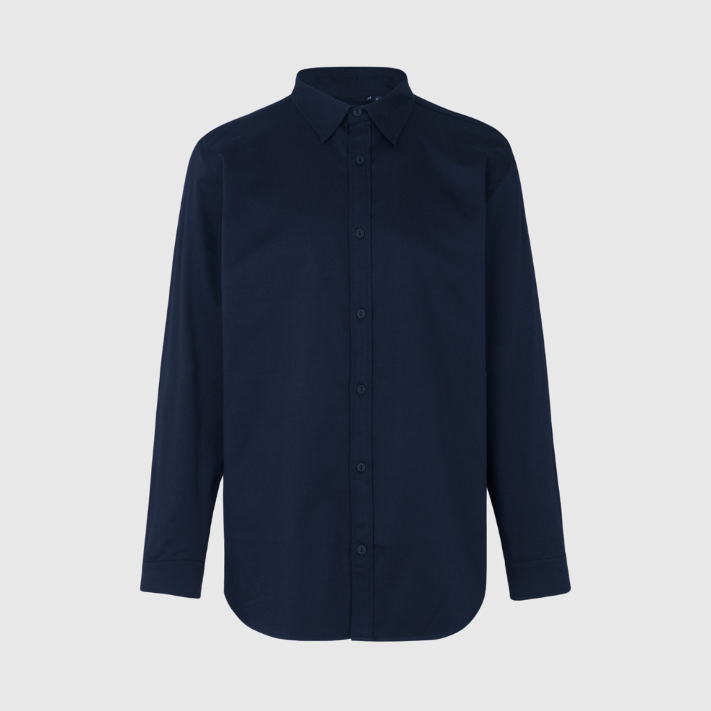 Neutral Organic Cotton Twill Shirt - Aplomb Menswear Galway