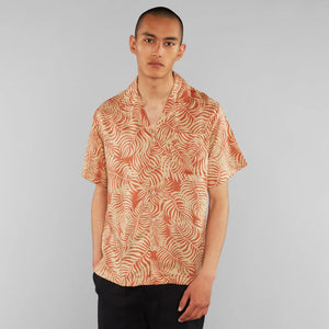 Palm Leaves Safari Short Sleeve Shirt