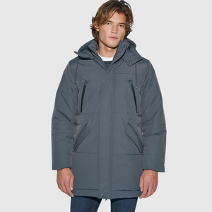Open image in slideshow, Nu-In Recycled Puffer Parka Navy - Aplomb Galway
