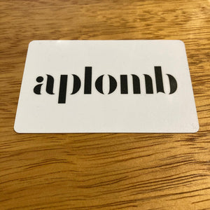 Aplomb Gift Card